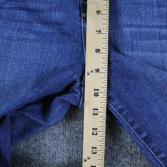 L Agence Denim Jeans Womens 25 Kendra High Rise Cropped Flare Denim Laredo Chic - Picture 12 of 16